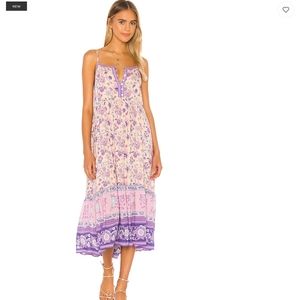 Spell X Revolve Portobello road strappy midi dress